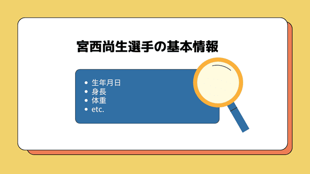 宮西尚生の基本情報