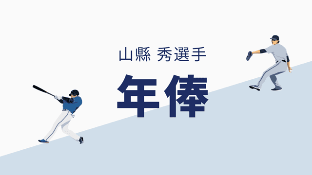 山縣秀の年俸