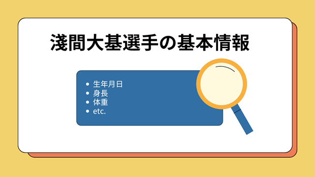 淺間大基の基本情報